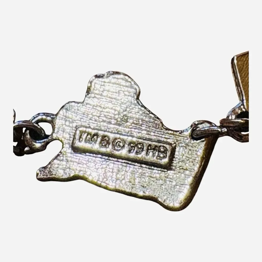 Vtg Hanna Barbera Scooby Doo Enamel Necklace Pendant 1999 HB Cartoon Nostalgia